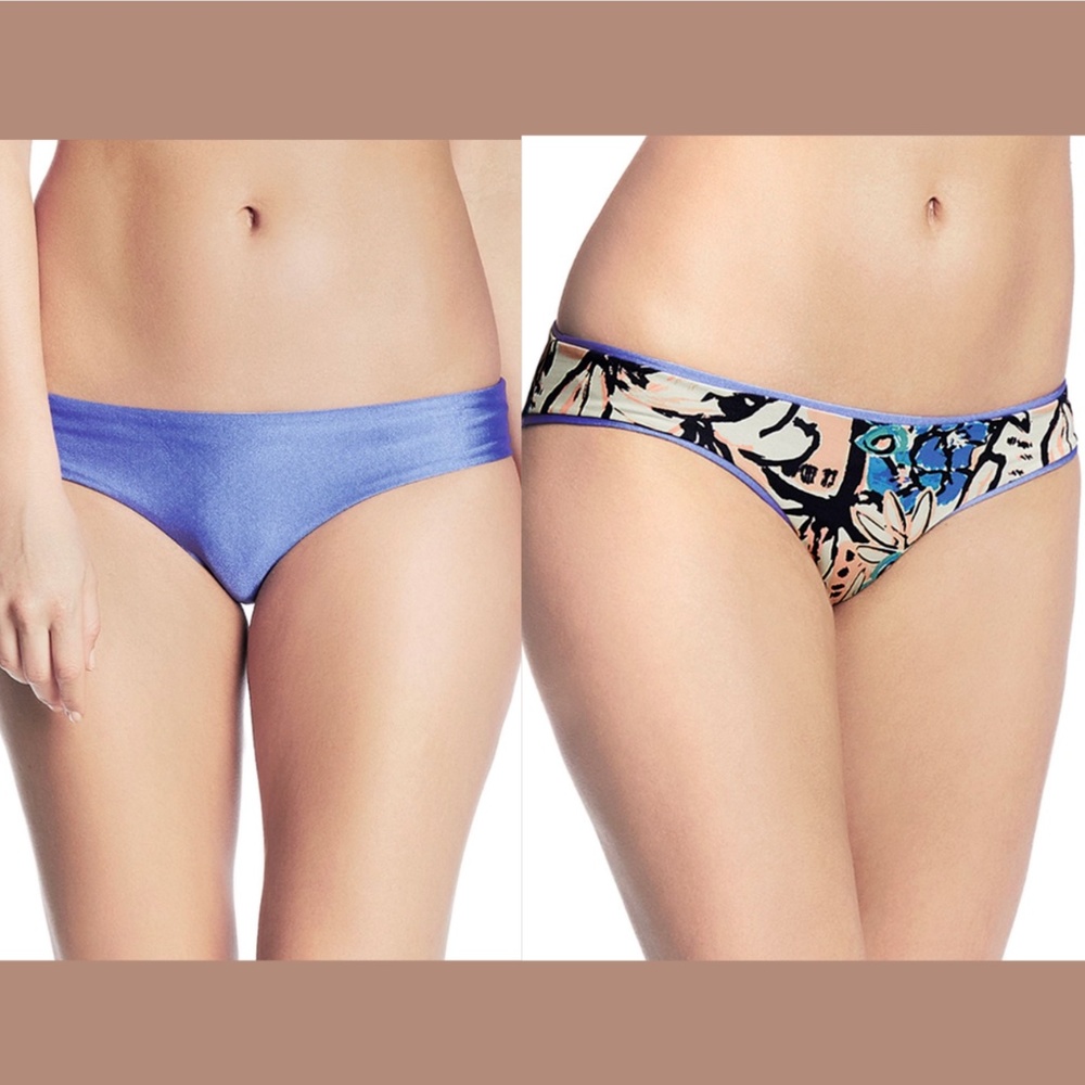 NEW Maaji Wedgewood Reversible Sublime Bikini Bottoms [‎ SZ Medium ]